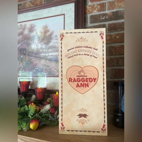 Raggedy Ann Special Edition
Collector Holiday Keepsake Doll - Picture 3 of 6